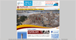 Desktop Screenshot of portaldecartagena.es